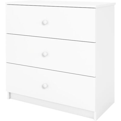 Kocot Kids Commode enfant - nuage Blanc 81x81x41cm - Publicité Kocot Kids Commode enfant - nuage Blanc 81x81x41cm - Publicité