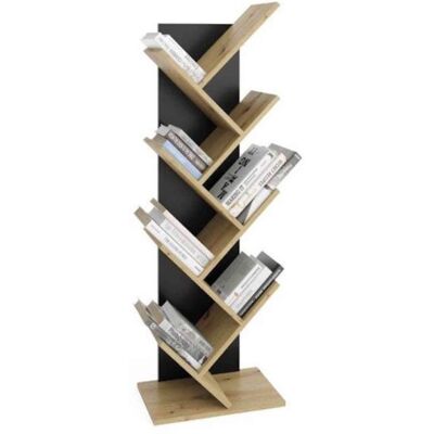 Terre de Nuit - BI13031 - 7 plateaux inclinés - Bookcase - Publicité Terre de Nuit - BI13031 - 7 plateaux inclinés - Bookcase - Publicité