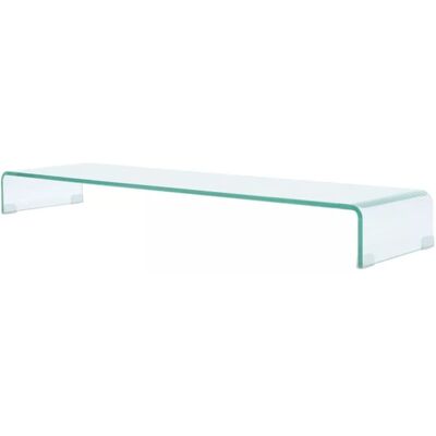 MOBIKASA Buffet TV - Bois massif, Transparent, 120cm - Publicité MOBIKASA Buffet TV - Bois massif, Transparent, 120cm - Publicité