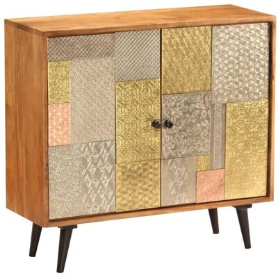 HELLOSHOP26 Buffet Vintage en Bois d'Acacia - Armoire - Publicité HELLOSHOP26 Buffet Vintage en Bois d'Acacia - Armoire - Publicité