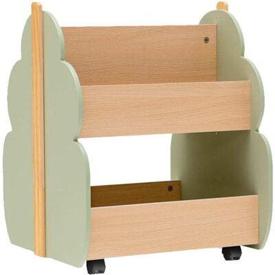 Giantex Bibliothèque enfants en forme d arbre avec 3 compartiments Vert 52x63x46cm - Publicité Giantex Bibliothèque enfants en forme d arbre avec 3 compartiments Vert 52x63x46cm - Publicité