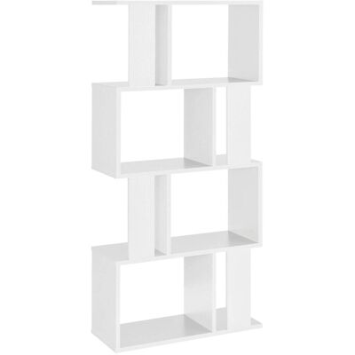 HELLOSHOP26 Étagère MDF blanche 130cm - Mobilier de rangement - Publicité HELLOSHOP26 Étagère MDF blanche 130cm - Mobilier de rangement - Publicité