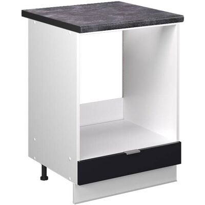 Armoire encastrée pour four Fame-Line - Anthracite, Rayures noires - Publicité Armoire encastrée pour four Fame-Line - Anthracite, Rayures noires - Publicité