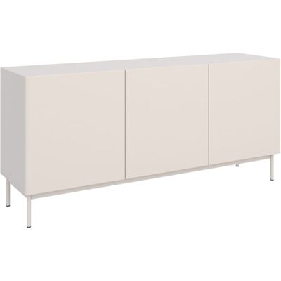 Selsey Meuble tv haut 3 portes cachemire 160 cm Taupe 160x72x160cm - Publicité Selsey Meuble tv haut 3 portes cachemire 160 cm Taupe 160x72x160cm - Publicité