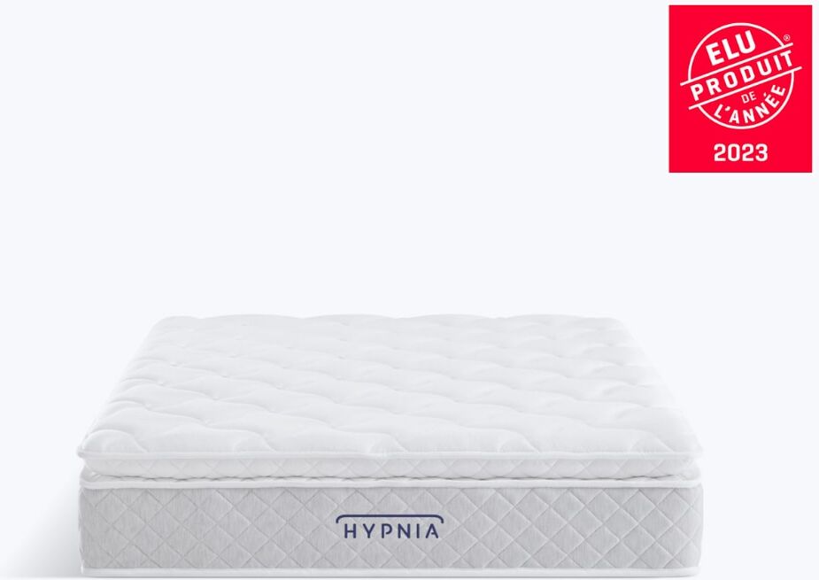 Hypnia Matelas ressorts Bien-être Suprême Ép. 30 (cm) - 90x200 cm Blanc 200x30x90cm