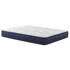 Someo Matelas ressorts et mémoire de forme 180x210 Blanc 210x25x180cm