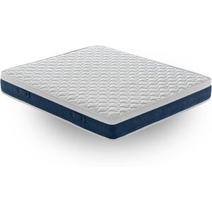 Materassiedoghe Matelas en mousse 140x200 epaisseur 20 cm Bleu 200x20x140cm - Publicité Materassiedoghe Matelas en mousse 140x200 epaisseur 20 cm Bleu 200x20x140cm - Publicité