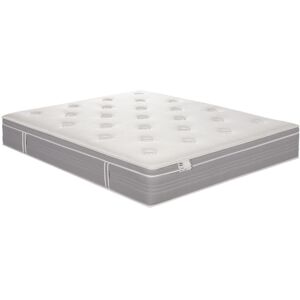 Simmons Matelas 160x200 ressorts ensachés Confort ferme H30 Blanc 160x30x200cm - Publicité Simmons Matelas 160x200 ressorts ensachés Confort ferme H30 Blanc 160x30x200cm - Publicité