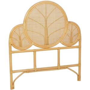 sweeek Tête de lit exotique rotin naturel chambre enfant Marron 90x100x3cm - Publicité sweeek Tête de lit exotique rotin naturel chambre enfant Marron 90x100x3cm - Publicité