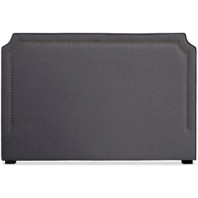 Menzzo Tête de lit 180cm tissu gris Gris 183x123x11cm - Publicité Menzzo Tête de lit 180cm tissu gris Gris 183x123x11cm - Publicité