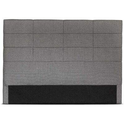 Usinestreet Tête de lit en tissu - gris - 160 cm Gris 160x120x8cm - Publicité Usinestreet Tête de lit en tissu - gris - 160 cm Gris 160x120x8cm - Publicité