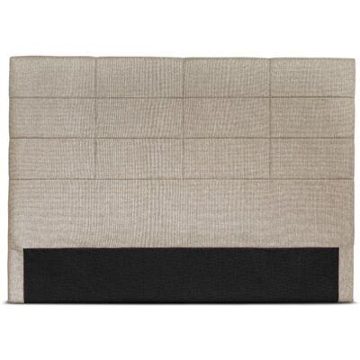 Usinestreet Tête de lit en tissu - beige - 160 cm Beige 160x120x8cm - Publicité Usinestreet Tête de lit en tissu - beige - 160 cm Beige 160x120x8cm - Publicité