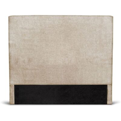 Usinestreet Tête de lit lisse en tissu - beige - 140 cm Beige 140x120x8cm - Publicité Usinestreet Tête de lit lisse en tissu - beige - 140 cm Beige 140x120x8cm - Publicité
