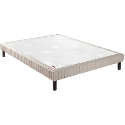 Epeda Sommier confort ferme jean gris foncé 15 cm 120x190 Taupe 190x15x120cm - Publicité Epeda Sommier confort ferme jean gris foncé 15 cm 120x190 Taupe 190x15x120cm - Publicité
