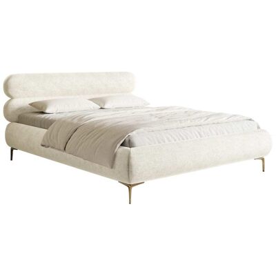 Selsey - Roule - Crème blanc - avec lit rangement - Bed - Publicité Selsey - Roule - Crème blanc - avec lit rangement - Bed - Publicité