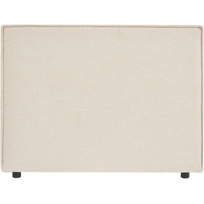 IDIMEX Tête de lit en tissu sur pieds bois, beige, 90 cm Beige 6x69x91cm - Publicité IDIMEX Tête de lit en tissu sur pieds bois, beige, 90 cm Beige 6x69x91cm - Publicité