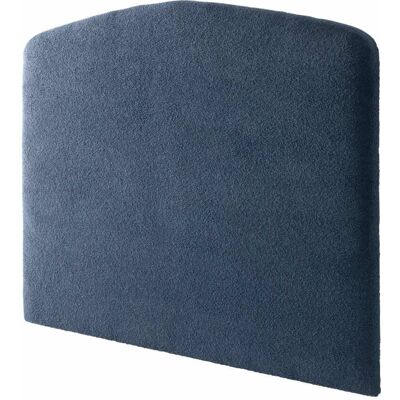 Terre de Nuit Tête de lit déco bouclette bleu marine 160 cm Bleu 5x120x160cm - Publicité Terre de Nuit Tête de lit déco bouclette bleu marine 160 cm Bleu 5x120x160cm - Publicité