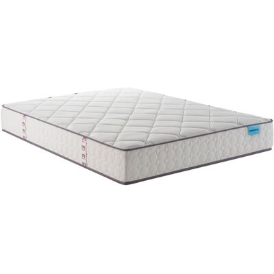 Merinos Matelas ressorts et mémoire de forme 200x200 24 cm Blanc 200x24x200cm - Publicité Merinos Matelas ressorts et mémoire de forme 200x200 24 cm Blanc 200x24x200cm - Publicité