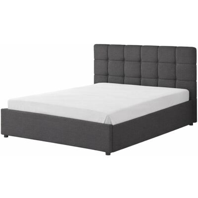 Concept Usine Lit avec coffre de rangement 160x200cm velours gris foncé Gris 173x115x212cm - Publicité Concept Usine Lit avec coffre de rangement 160x200cm velours gris foncé Gris 173x115x212cm - Publicité