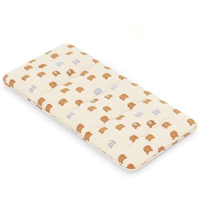 Giantex Matelas futon japonais portable rembourrage en coton 90 x 200 cm Beige 200x10x90cm - Publicité Giantex Matelas futon japonais portable rembourrage en coton 90 x 200 cm Beige 200x10x90cm - Publicité