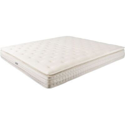 Angel Cerda Matelas hybride en latex naturel avec mini ressorts Blanc 200x34x180cm - Publicité Angel Cerda Matelas hybride en latex naturel avec mini ressorts Blanc 200x34x180cm - Publicité
