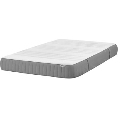 Beliani Matelas en mousse gris 120x200 Gris 200x20x120cm - Publicité Beliani Matelas en mousse gris 120x200 Gris 200x20x120cm - Publicité