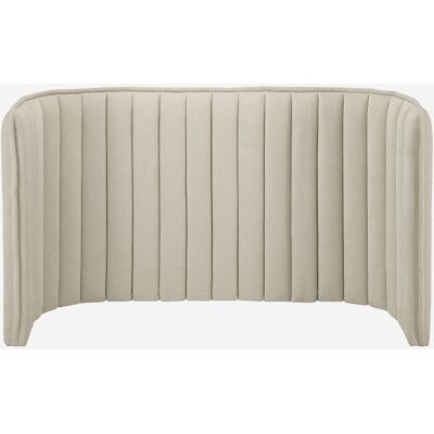 Habitat Tête de lit en tissu 244 x 102 cm - crème Blanc 244x102x10cm - Publicité Habitat Tête de lit en tissu 244 x 102 cm - crème Blanc 244x102x10cm - Publicité