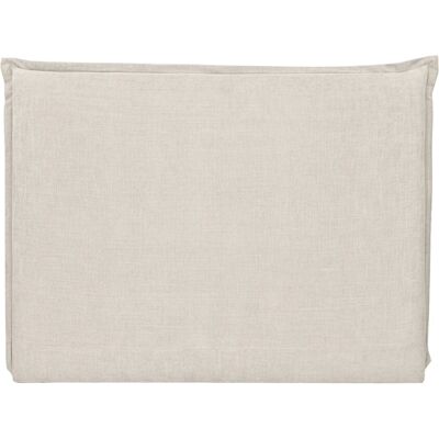 NATYAL Tête de lit tapissée matelassée moderne pour lit de 150cm couleur écru Beige 160x123x8cm - Publicité NATYAL Tête de lit tapissée matelassée moderne pour lit de 150cm couleur écru Beige 160x123x8cm - Publicité