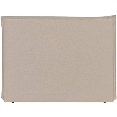 NATYAL Tête de lit tapissée déhoussable pour lit de 150cm couleur taupe Marron 160x123x8cm - Publicité NATYAL Tête de lit tapissée déhoussable pour lit de 150cm couleur taupe Marron 160x123x8cm - Publicité