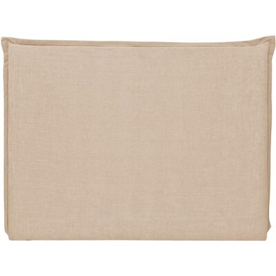 NATYAL Tête de lit tapissée matelassée moderne pour lit de 150cm beige sable Beige 160x123x8cm - Publicité NATYAL Tête de lit tapissée matelassée moderne pour lit de 150cm beige sable Beige 160x123x8cm - Publicité