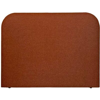 NATYAL Tête de lit tapissée à bords courbes pour lit de 150cm terracotta Rouge 160x123x8cm - Publicité NATYAL Tête de lit tapissée à bords courbes pour lit de 150cm terracotta Rouge 160x123x8cm - Publicité