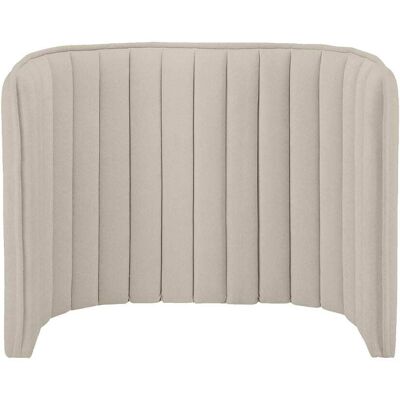 Habitat Tête de lit en tissu 200 x 102 cm - crème Blanc 200x102x10cm - Publicité Habitat Tête de lit en tissu 200 x 102 cm - crème Blanc 200x102x10cm - Publicité