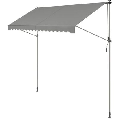 Store Enroulable Gris Songmics - Réglable 220-300cm, 350x120cm - Publicité Store Enroulable Gris Songmics - Réglable 220-300cm, 350x120cm - Publicité