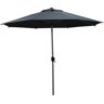 materiel chr pro Parasol en polyester gris D 3 m Gris 300x0x300cm