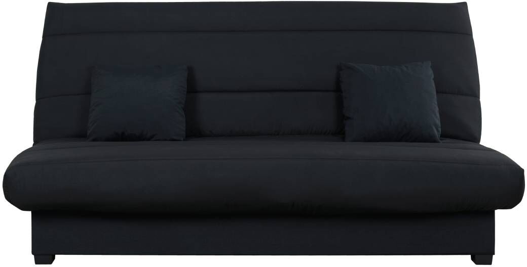 Relaxima Banquette CC CHAUMONT 130 x 190, pearl noir Noir 194x100x98cm