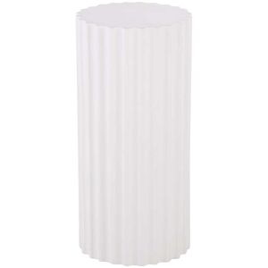 Maisons du Monde Bout de canapé colonne blanc Blanc 31x65x31cm