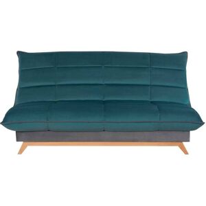 Relaxima Banquette CC SEATTLE 120x190, matelas Dunlopillo, angel bleu Vert 192x92x98cm