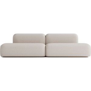 Canapé modulable beige ATIO 280x70x102cm - Canapé - Publicité Canapé modulable beige ATIO 280x70x102cm - Canapé - Publicité
