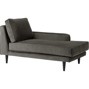 CAMIF Méridienne tissu velours p150 gris clair Gris 150x80x93cm - Publicité CAMIF Méridienne tissu velours p150 gris clair Gris 150x80x93cm - Publicité