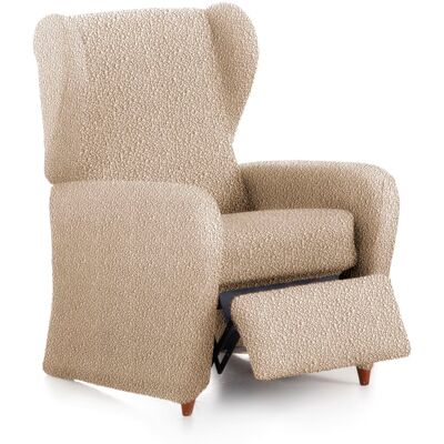 Eysa Housse de fauteuil relax extensible beige 60 - 85 cm Beige 85x120x60cm - Publicité Eysa Housse de fauteuil relax extensible beige 60 - 85 cm Beige 85x120x60cm - Publicité