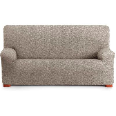 Eysa Housse de canapé 2 places extensible taupe 140 - 200 cm Taupe 200x120x100cm - Publicité Eysa Housse de canapé 2 places extensible taupe 140 - 200 cm Taupe 200x120x100cm - Publicité