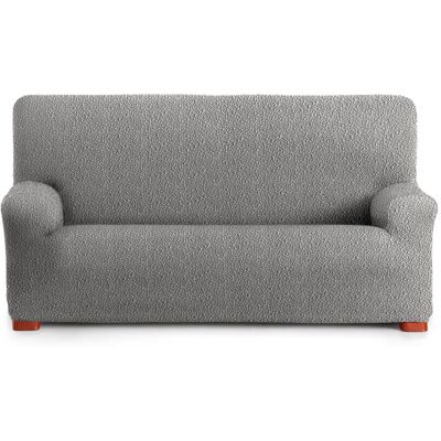 Eysa Housse de canapé 4 places extensible gris clair 210 - 290 cm Gris 290x120x100cm - Publicité Eysa Housse de canapé 4 places extensible gris clair 210 - 290 cm Gris 290x120x100cm - Publicité