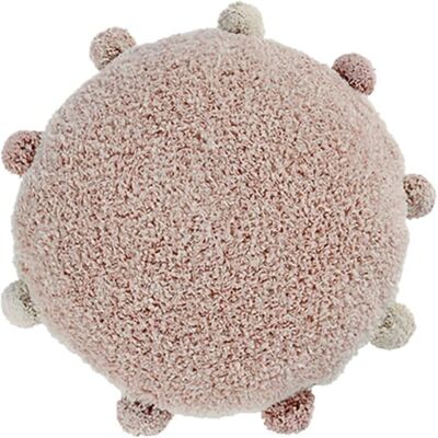 Lorena Canals Coussin rond en coton rose ø48 Multicolore 48x10x48cm - Publicité Lorena Canals Coussin rond en coton rose ø48 Multicolore 48x10x48cm - Publicité