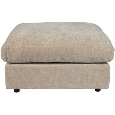 Zuiver Pouf en tissu beige moderne l 92 Beige 92x47x92cm - Publicité Zuiver Pouf en tissu beige moderne l 92 Beige 92x47x92cm - Publicité