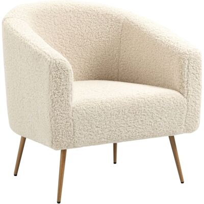 Modèle Nordlys - Fauteuil en lin scandinave - Design moderne - Publicité Modèle Nordlys - Fauteuil en lin scandinave - Design moderne - Publicité