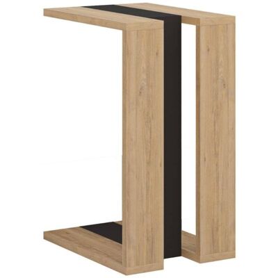 Calicosy Table d'appoint H57 cm - Macha - Marron - Publicité Calicosy Table d'appoint H57 cm - Macha - Marron - Publicité