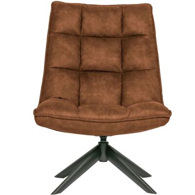 Fauteuil Jouke de WOOOD - Marron - Style Organique - Publicité Fauteuil Jouke de WOOOD - Marron - Style Organique - Publicité