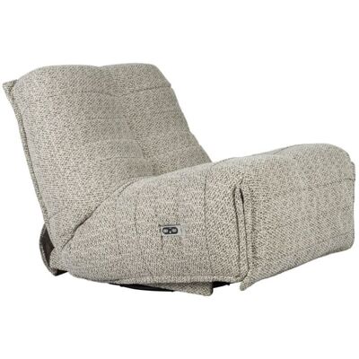 Dutchbone Fauteuil design en tissu beige Beige 115x93x85cm - Publicité Dutchbone Fauteuil design en tissu beige Beige 115x93x85cm - Publicité