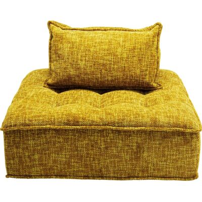 Kare Design Fauteuil en polyester jaune Jaune 106x75x106cm - Publicité Kare Design Fauteuil en polyester jaune Jaune 106x75x106cm - Publicité