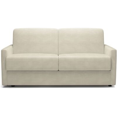 Calicosy Canapé 3 places convertible en lit 140x190 cm - beige Beige 100x87x100cm - Publicité Calicosy Canapé 3 places convertible en lit 140x190 cm - beige Beige 100x87x100cm - Publicité